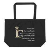 IC-Style Carry large organic tote bag - [icinstyle]